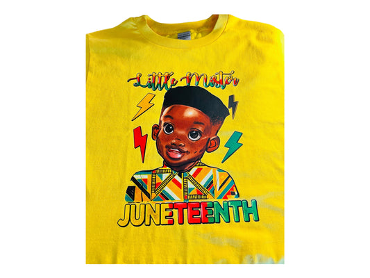 Little Boy Juneteenth Shirt